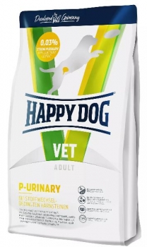 Диетический корм при лечении и профилактике мочекаменной болезни Happy Dog VET Diet P-Urinary Adult 22,5/15
